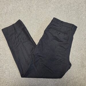 Suitsupply Sienna Int Dress Pants Gray Wool Size 54 EU 36x32 Slim Fit Flat Front